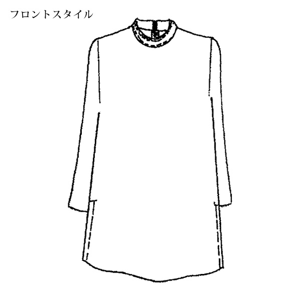 総柄プリントチュニック