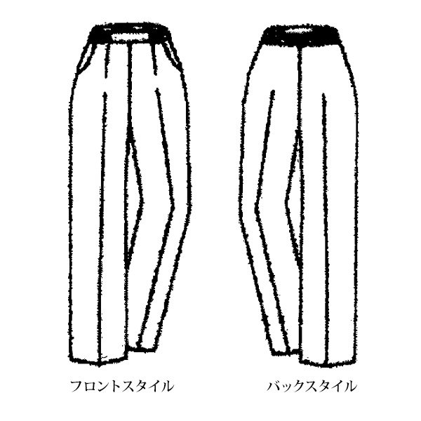 OutFirst」ストレートパンツ （股下60cm） / 大きいサイズ M L