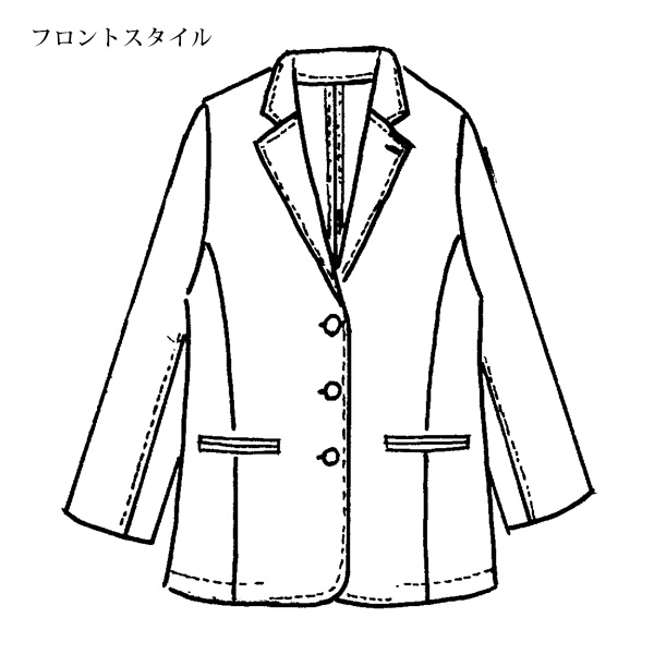 ウール100％ジャケット / 大きいサイズ M LL 4L