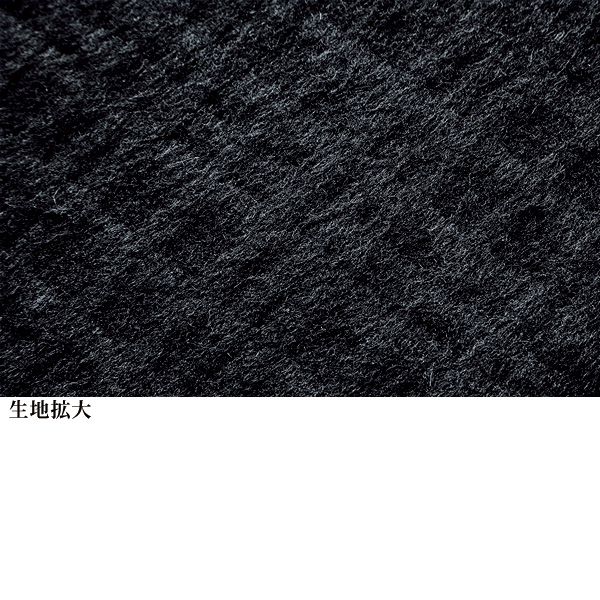 尾州生地使用 ウール混チェック柄コート 大きいサイズ M LL 4L
