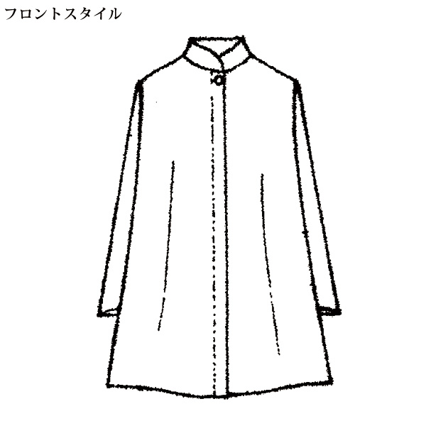 ウール混ツイードコート 大きいサイズ M LL 3L 4L