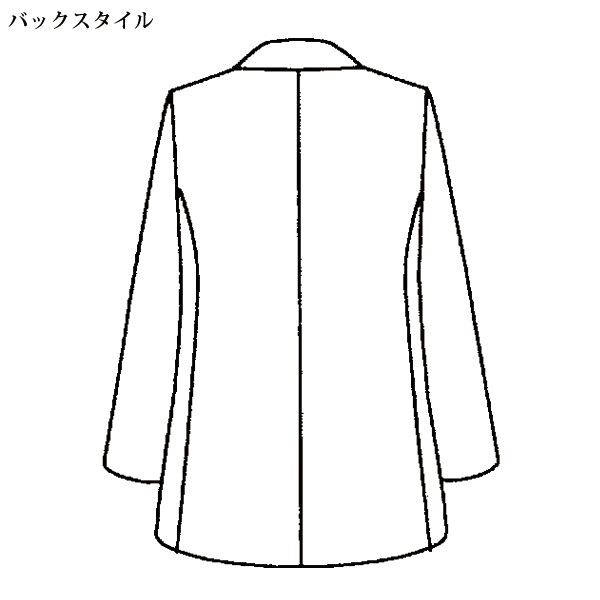 中わた入りショール襟ジャケット 大きいサイズ M LL 4L