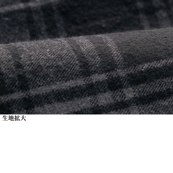 フード付 厚手シャツジャケット