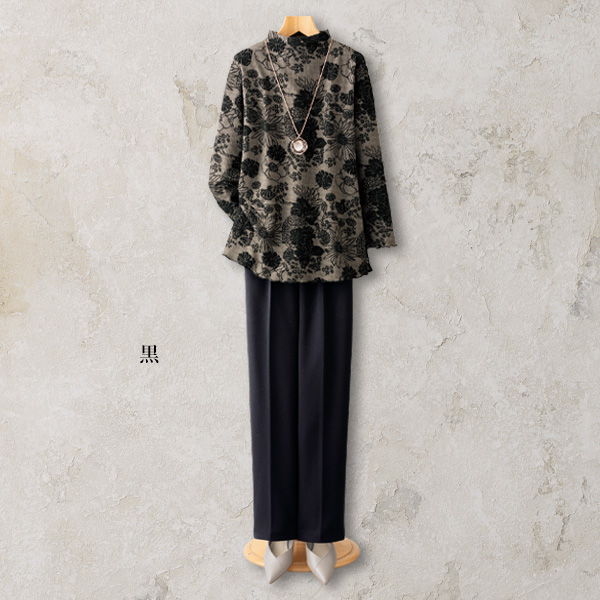 ナノヒーティング 暖かパンツ 股下60cm 大きいサイズ M L LL 3L