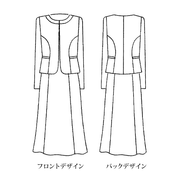 丹後ちりめん アンサンブル風ワンピース 大きいサイズ M L LL 3L