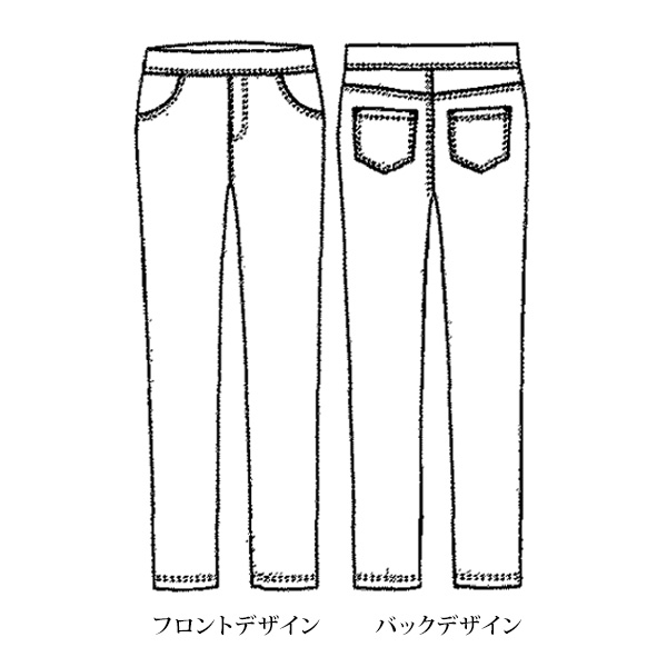 ツイード調裏シャギーパンツ