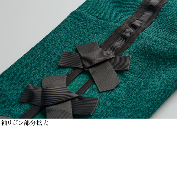 リボン付デザインプルオーバー