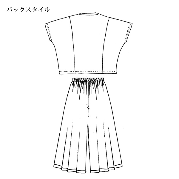 総柄 セットアップ 大きいサイズ M LL 4L