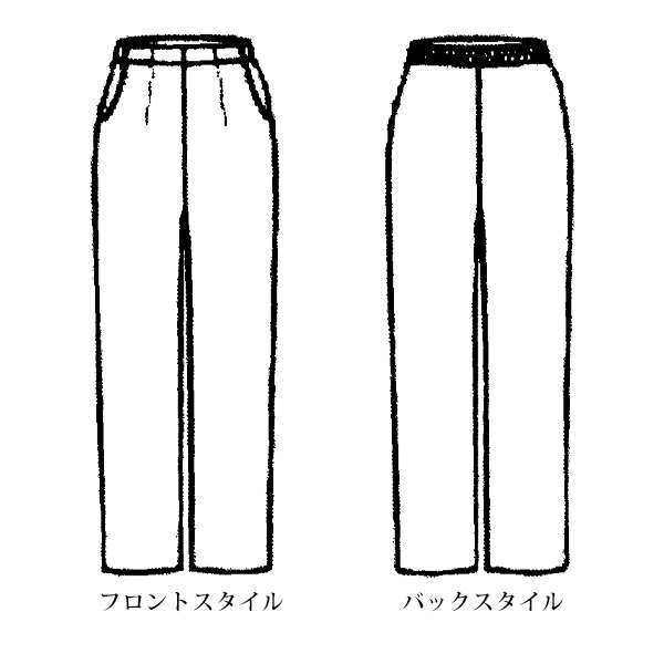 ウール混ツイードパンツ 大きいサイズ M L LL 3L 4L