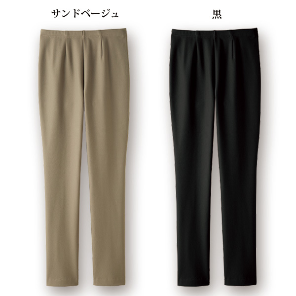 ヒートエナジー 裏起毛チュニックパンツ 大きいサイズ M L LL 3L 4L