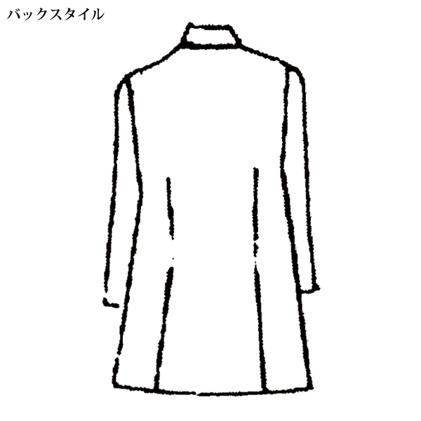 コーデュロイ プリントブラウス
