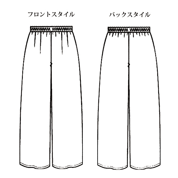 ツイード調カットソーパンツ 大きいサイズ M LL 4L