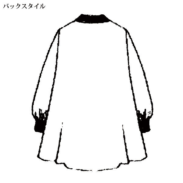 異素材切替え プリントプルオーバー 大きいサイズ M LL 4L