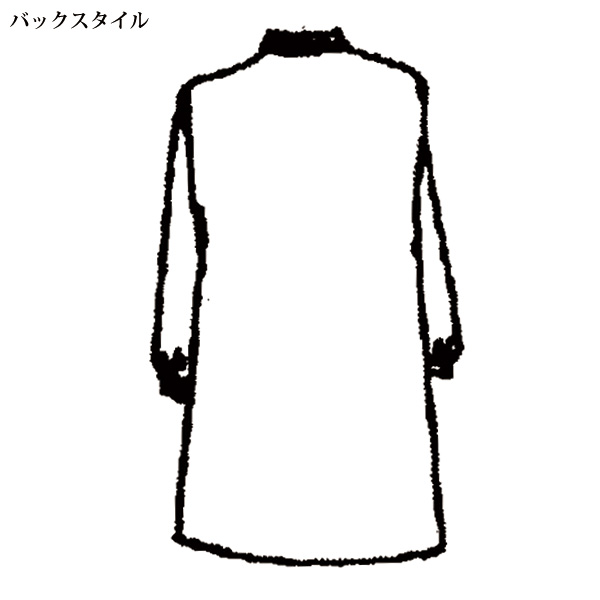 先染め格子柄ブラウスジャケット