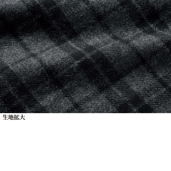 先染め格子柄ブラウスジャケット