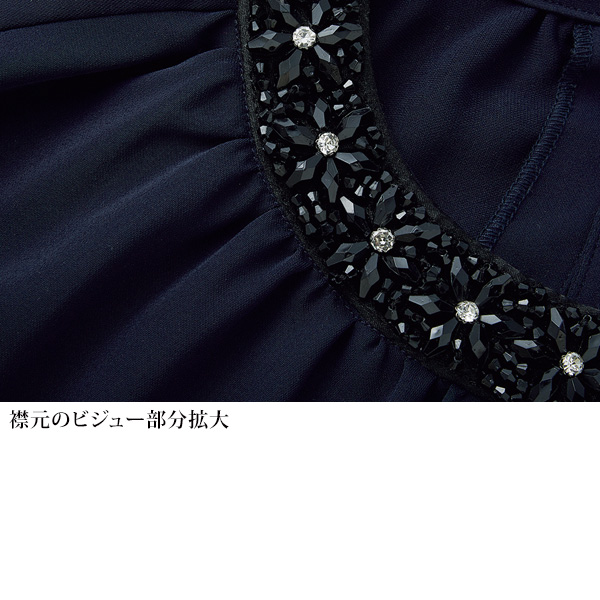 ビジュー使いチュニック 大きいサイズ M LL 4L