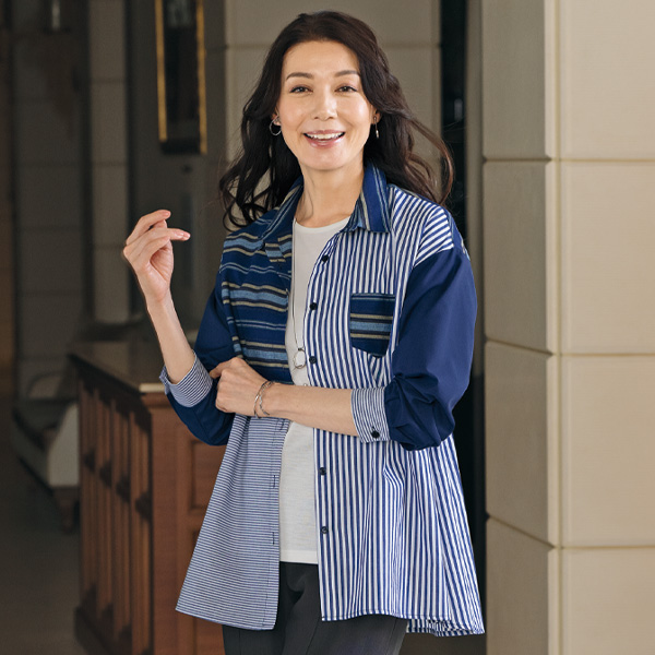 シャツ ブラウス商品一覧ページ おしゃれな大人服。ミセス