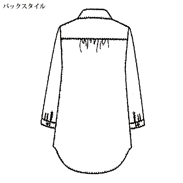 マルチストライプブラウス