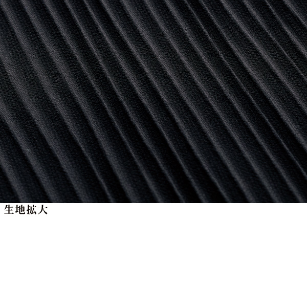 レース切替えプリーツ使いエレガンスブラウス