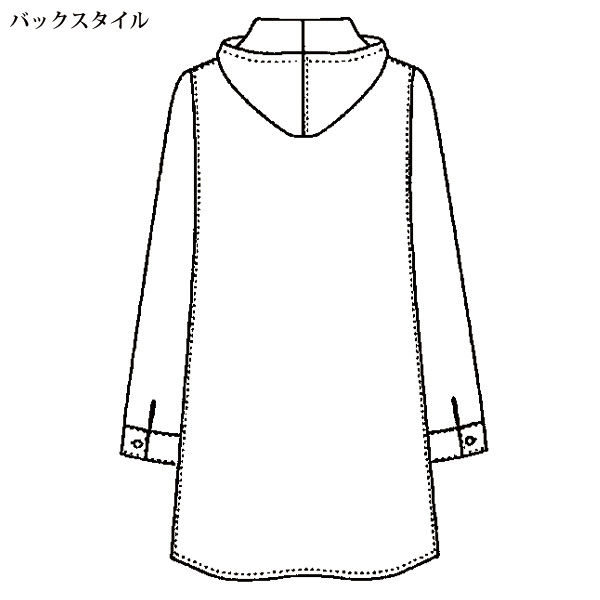 ヒッコリーデニムフード付ジャケット