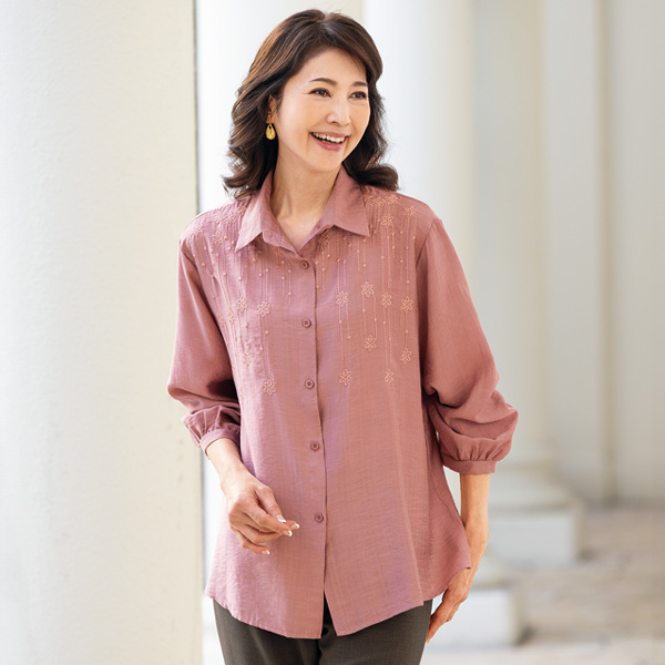 シャツ ブラウス商品一覧ページ おしゃれな大人服。ミセス