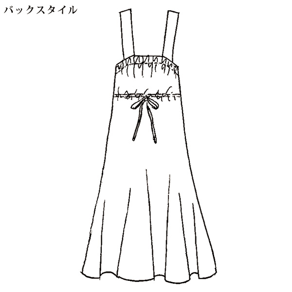 綿100％ ストレッチワンピース