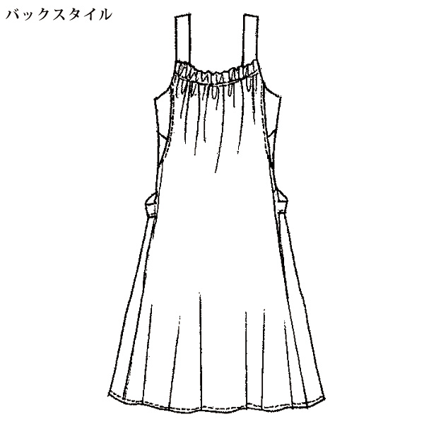 プリントジャンパースカート アンサンブル
