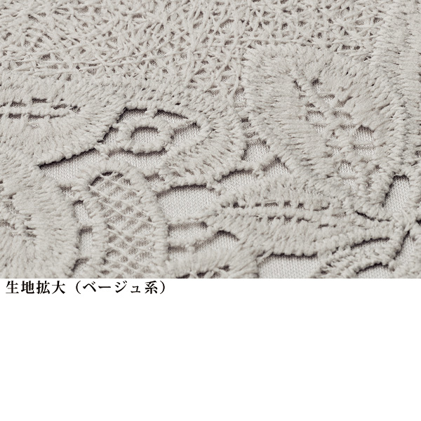 レース使いチュニックブラウス