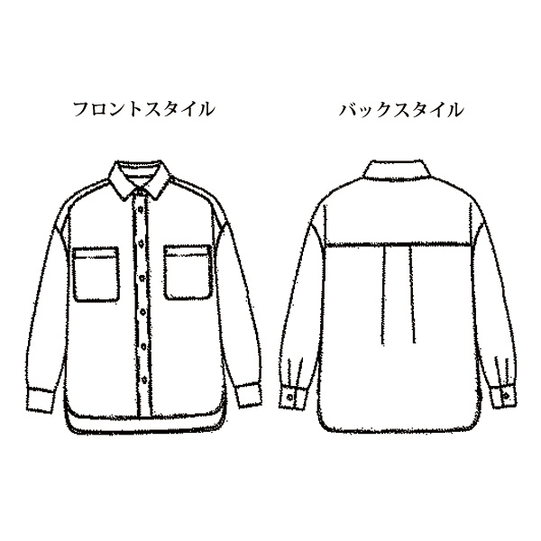 綿麻シャツブラウス