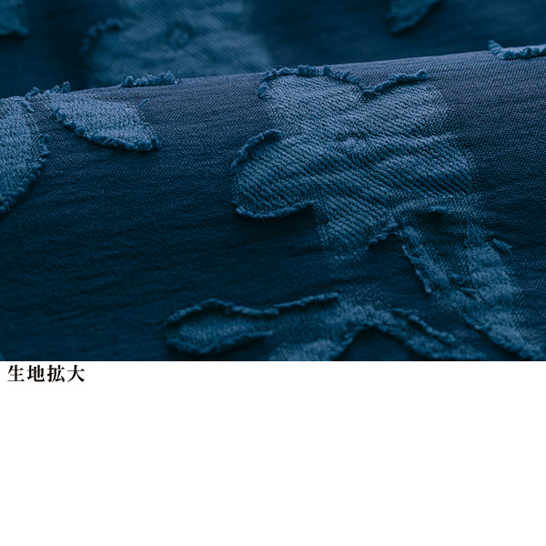 表面変化素材 ラグランブラウス