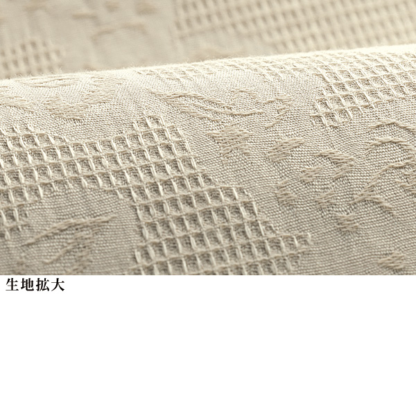 綿混ジャカードブラウス