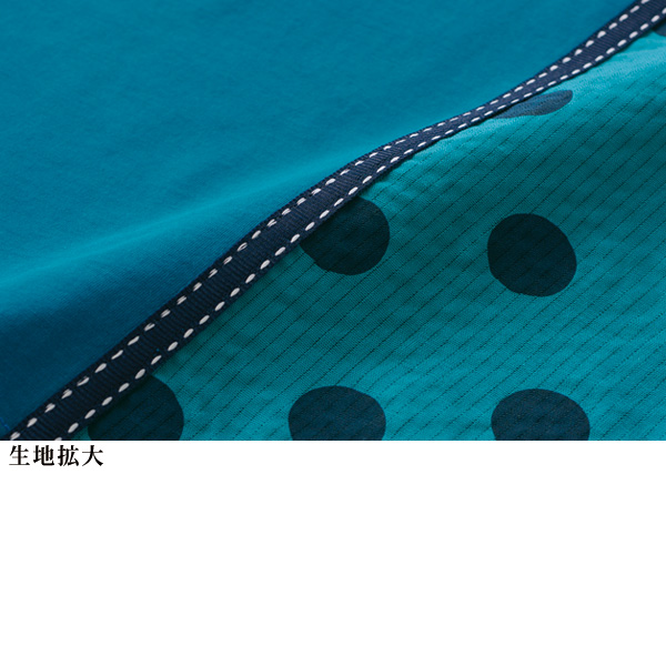 水玉切替 カットソープルオーバー