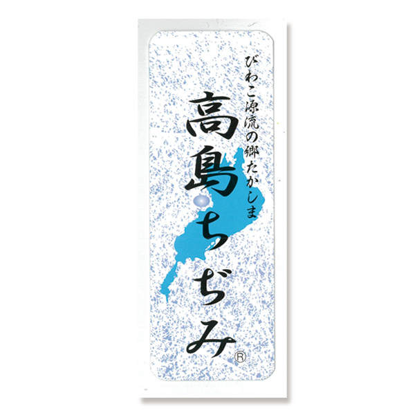 高島ちぢみ プリント使いオーバーブラウス