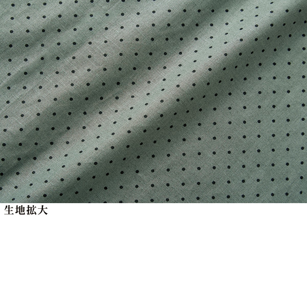 麻混チュニックワンピース 大きいサイズ M LL 3L 4L