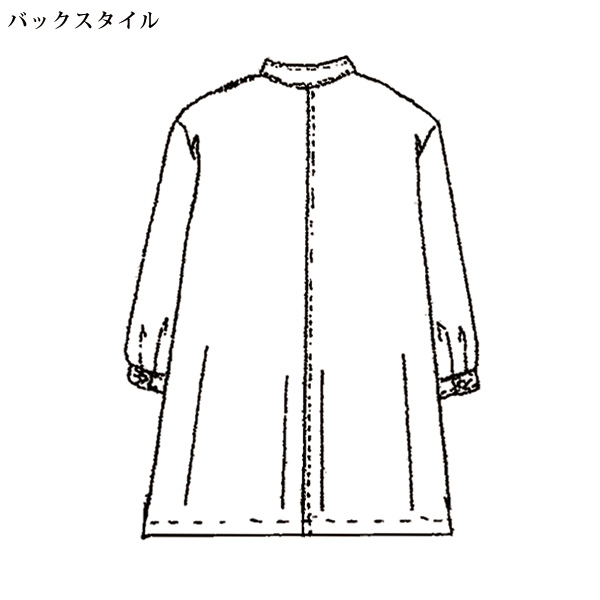 総刺しゅう スタンド襟ブラウス 大きいサイズ M LL 3L 4L