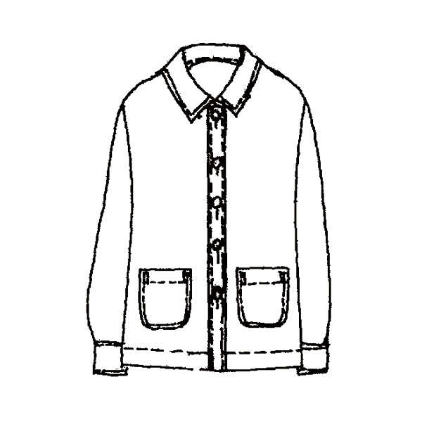 麻調シャツジャケット 大きいサイズ M LL 4L