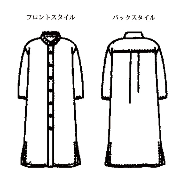 コットンシルク ジョーゼットプリントブラウス