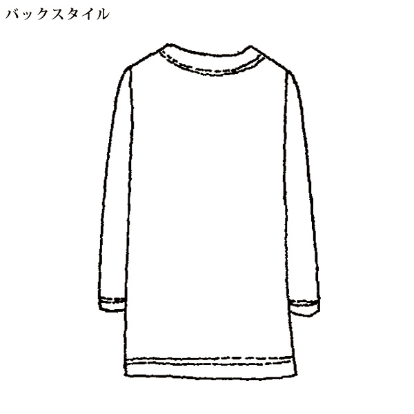 ボーダープルオーバー 大きいサイズ M LL 4L