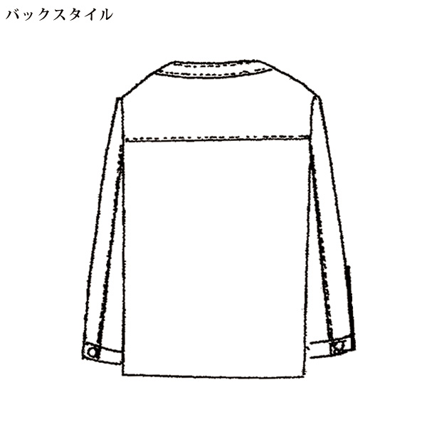 総刺しゅうブラウスジャケット 大きいサイズ M LL 3L 4L