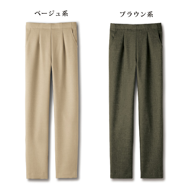 ツイード調ストレートパンツ 大きいサイズ M L LL 3L 4L