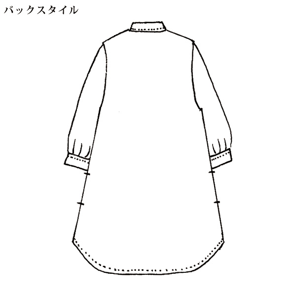 チェック柄ワンピース 大きいサイズ M 3L