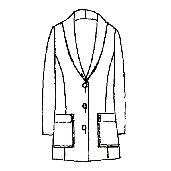 麻入りシャンブレー ワッシャージャケット 大きいサイズ M LL 4L