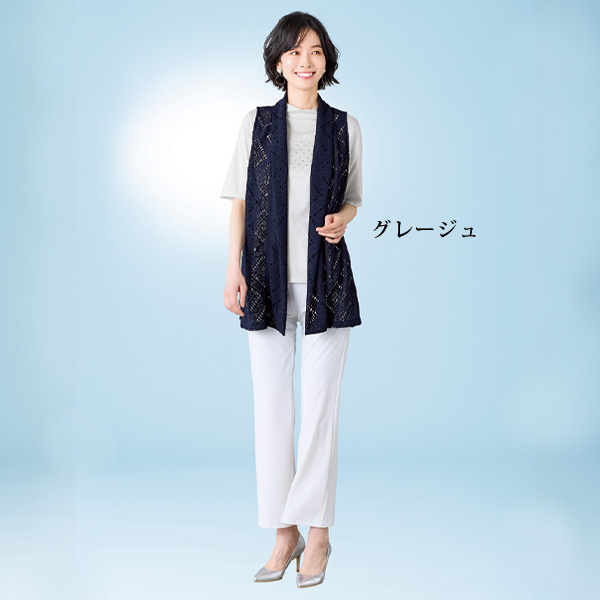 ラメプリントプルオーバー 大きいサイズ M LL 4L