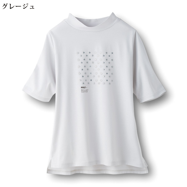 ラメプリントプルオーバー 大きいサイズ M LL 4L
