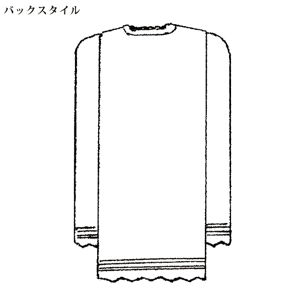 麻100% 透かし編みカーディガン 大きいサイズ M L LL 3L