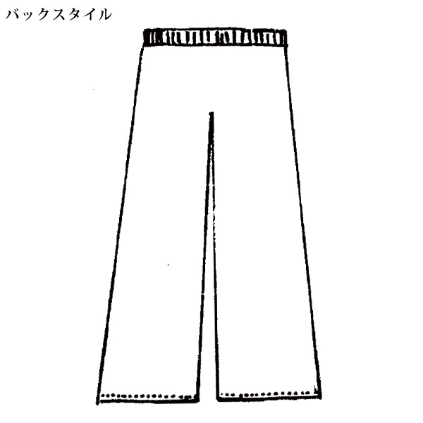 プリントワイドパンツ 大きいサイズ M LL 4L