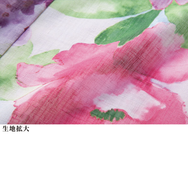 花柄ブラウスジャケット 大きいサイズ 4L