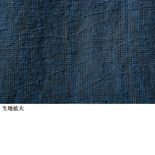 「東炊き」グレンチェックジャケット 大きいサイズ M LL 4L