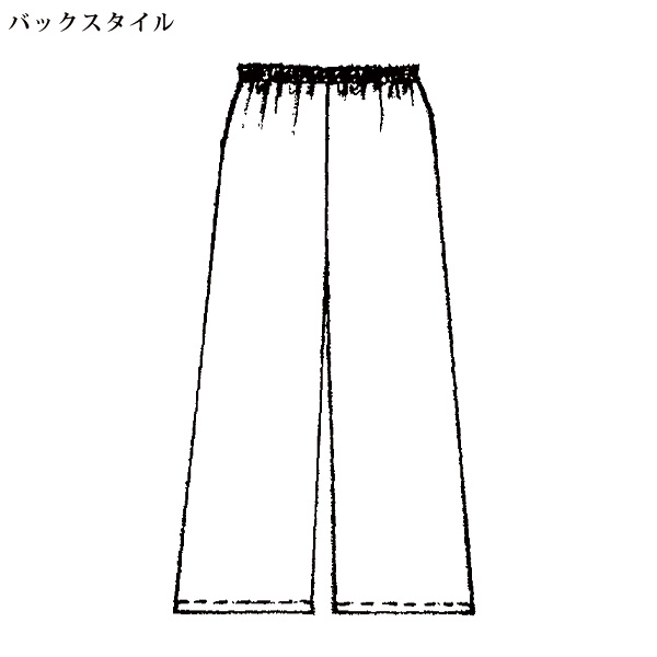 麻調ワイドパンツ 大きいサイズ M LL 3L 4L