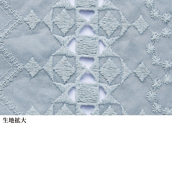 総刺しゅう シャツジャケット 大きいサイズ M LL 3L 4L